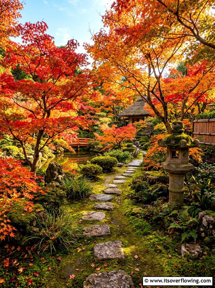 Japanese Maple Garden - 25 backyard ideas with japanese garden