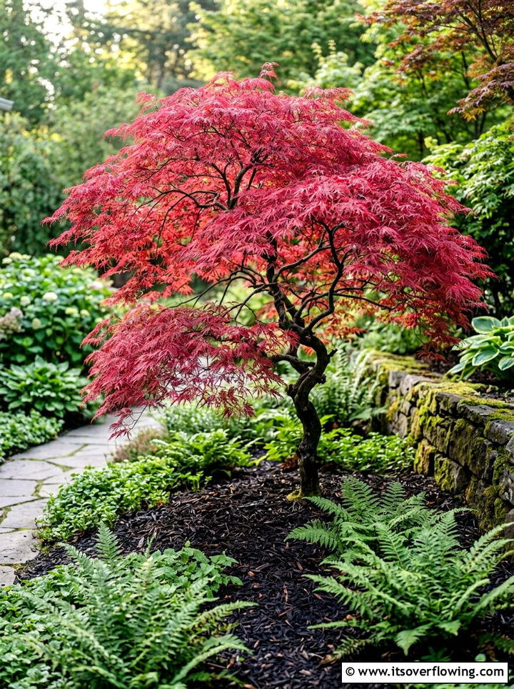 Japanese Maple Tree - 25 garden ideas for japanese style