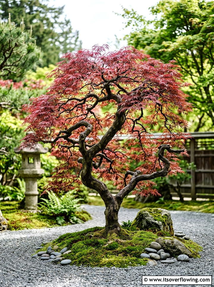 Japanese Maple Tree - 25 garden ideas for zen spaces