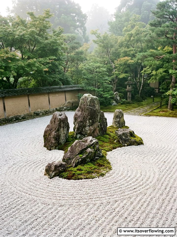 Japanese Rock Garden - 25 garden ideas with gravel