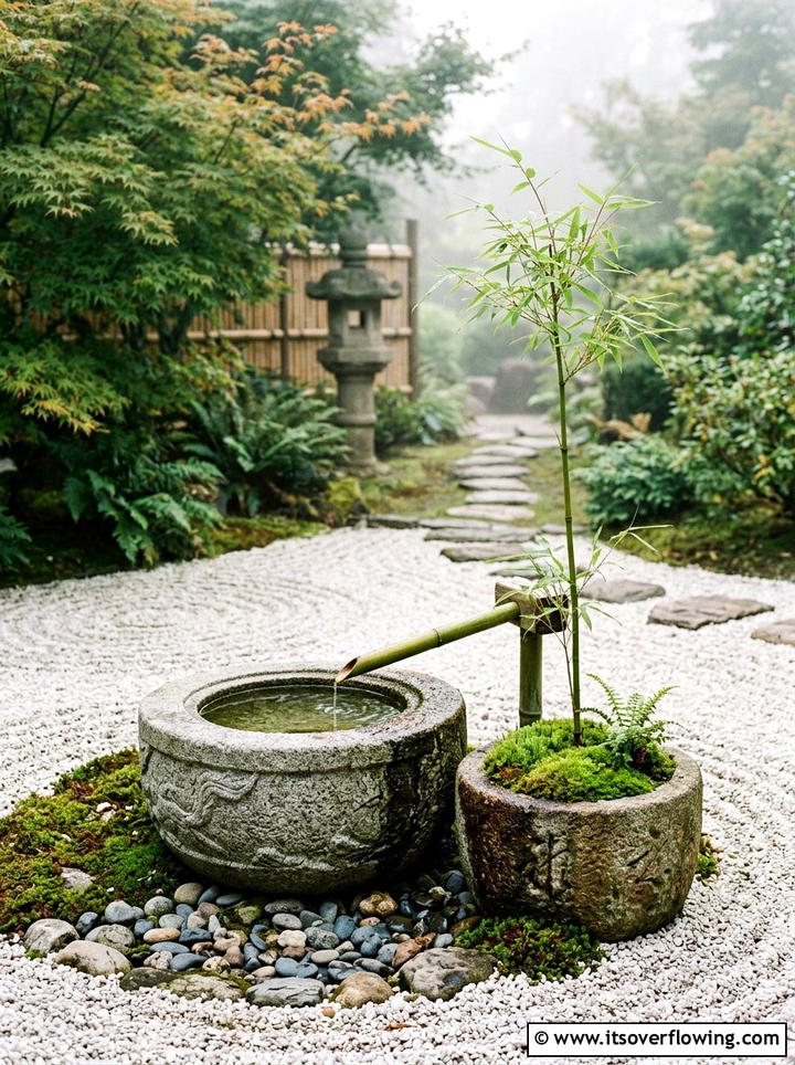 Japanese Stone Garden Pots - 25 garden decor ideas with container groupings