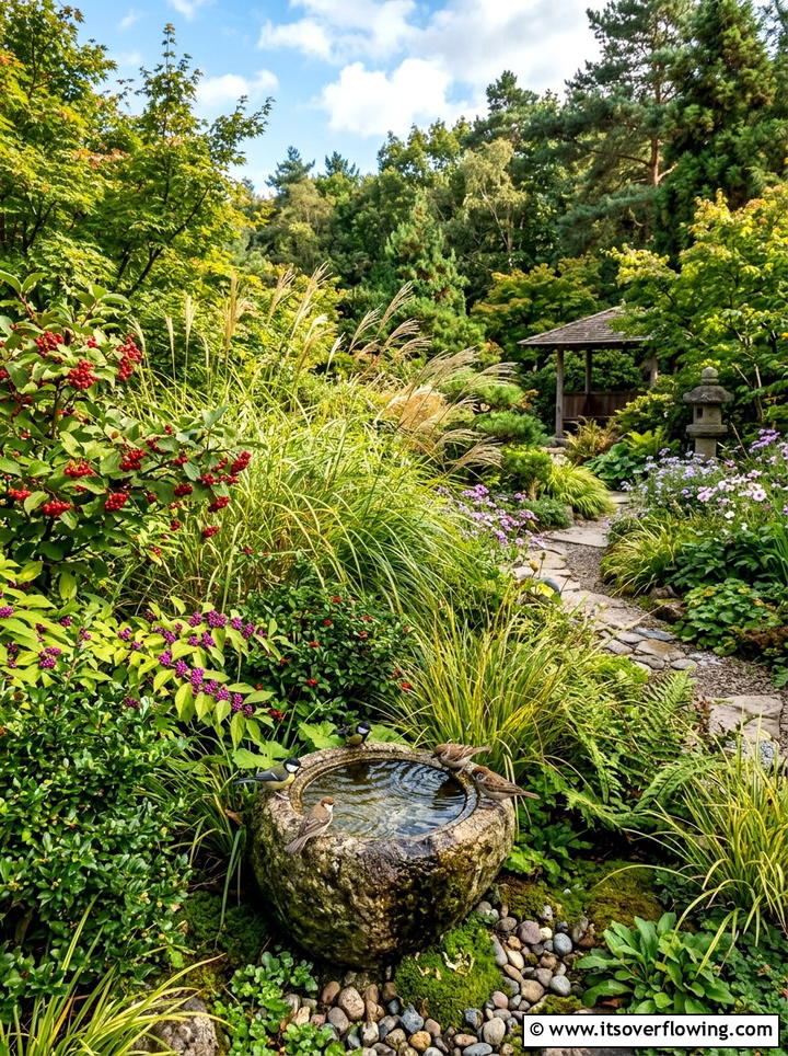 Japanese Wildlife Garden - 25 backyard ideas with japanese garden