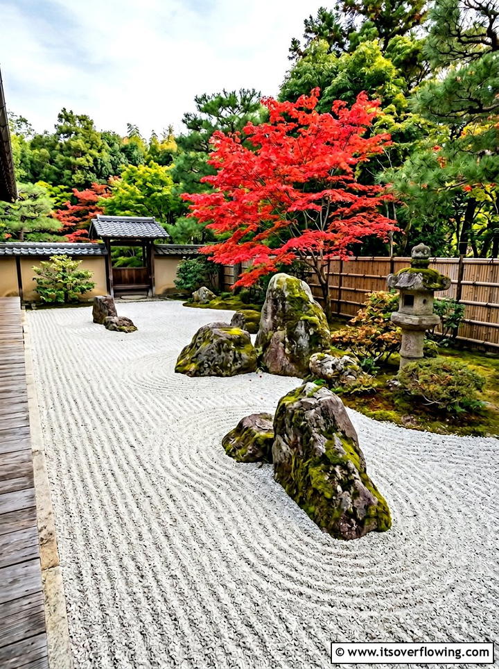 Japanese Zen Garden - 25 creative garden ideas for large yards