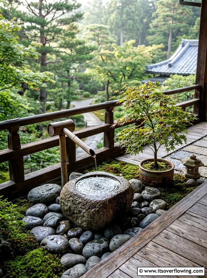 Japanese Zen balcony - 25 creative garden ideas for balconies