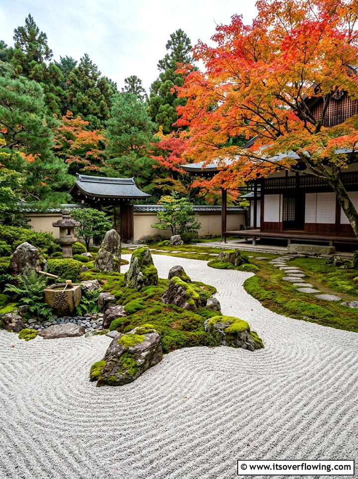 Japanese zen garden - 25 garden design ideas for projects