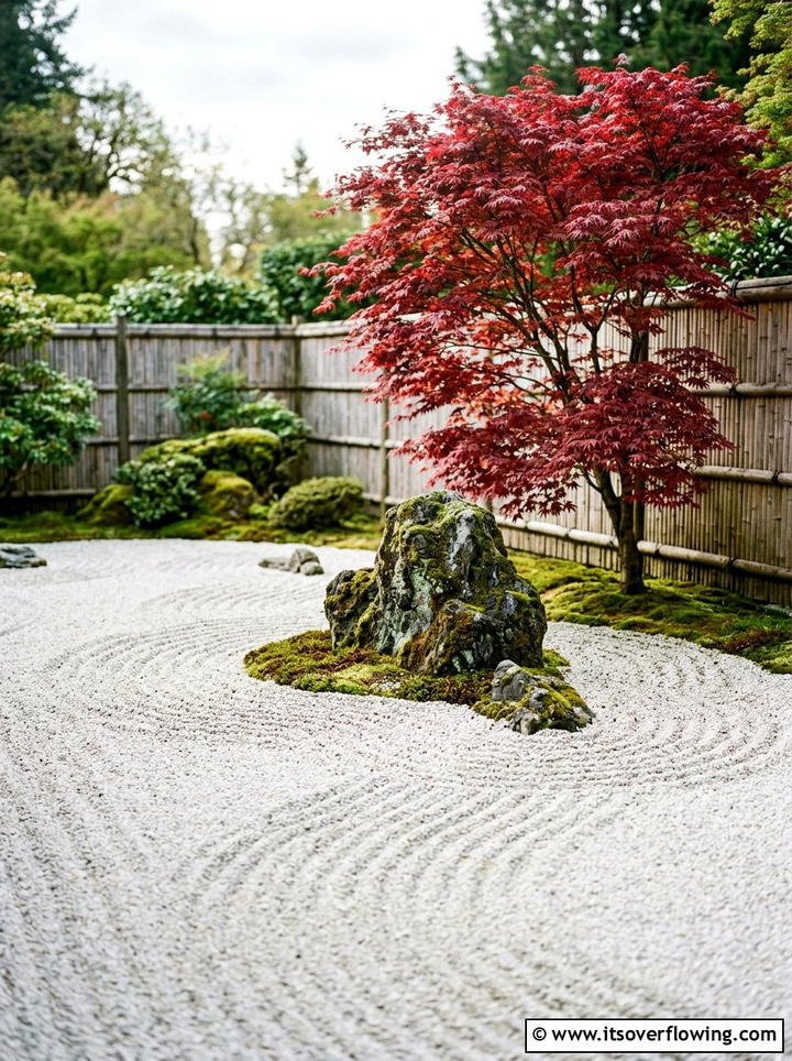 Japanese zen gravel garden - 25 garden design ideas with gravel gardens