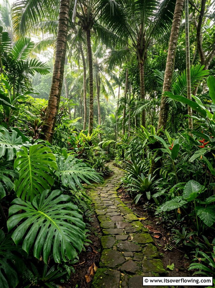 Jungle Garden - 25 small garden ideas with no lawn