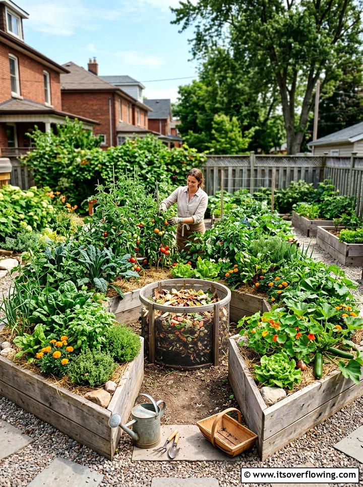 Keyhole Garden For Small Space - 25 small garden ideas with raised beds