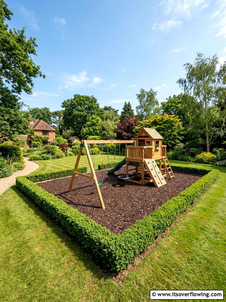 Kids Play Area - 25 garden decor ideas for large gardens