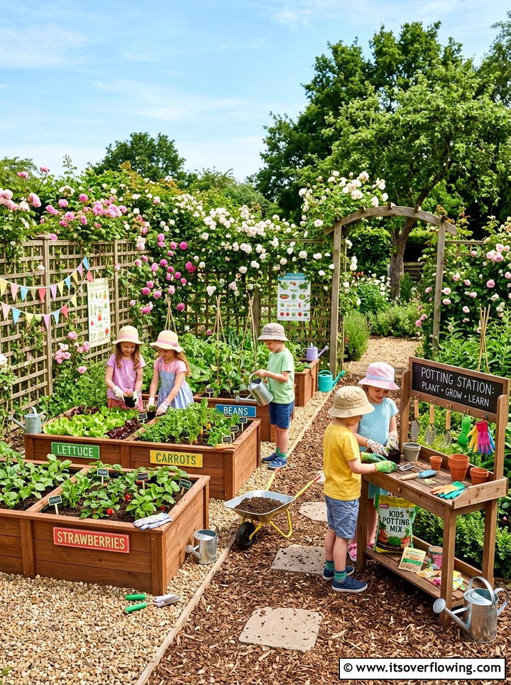Kids garden workshop - 25 backyard ideas for kids