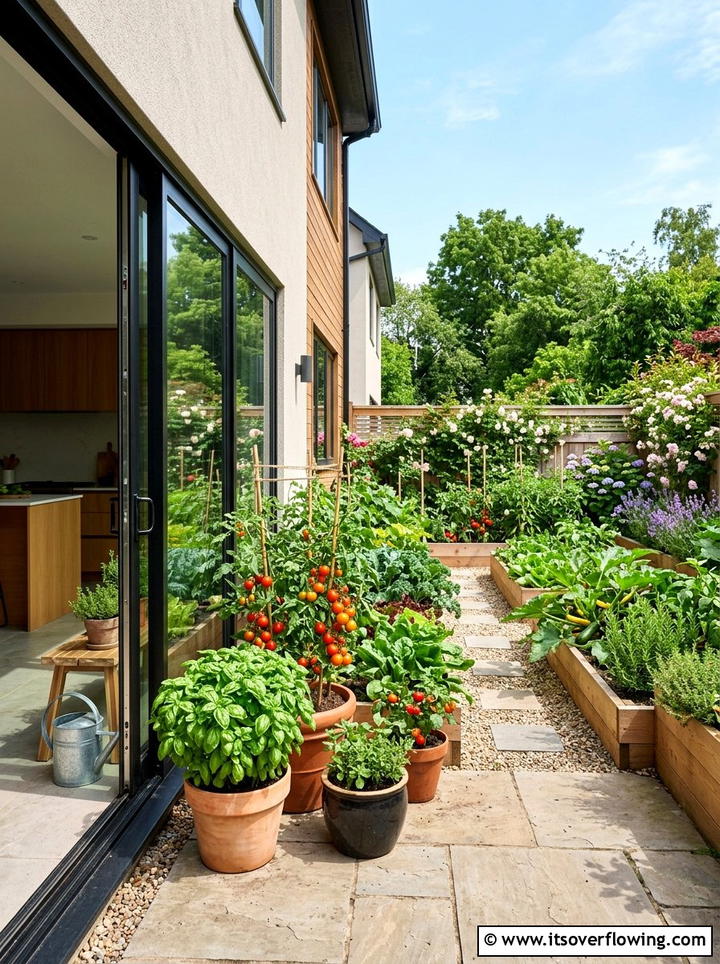 Kitchen Vegetable Garden - 25 small garden ideas with vegetables