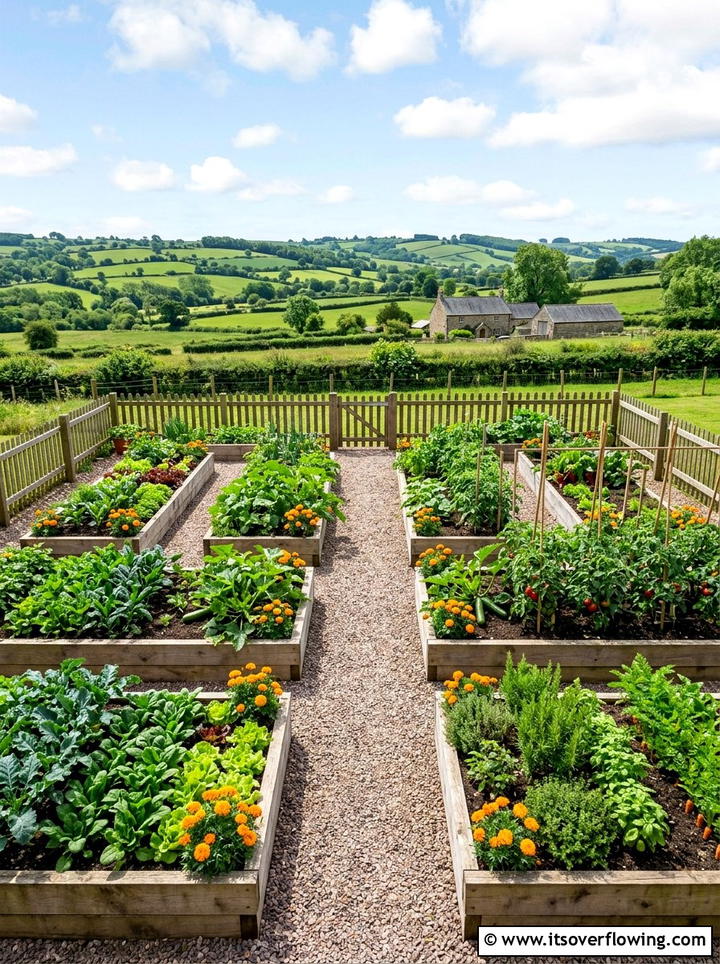 Kitchen garden - 25 creative garden ideas for rural homes