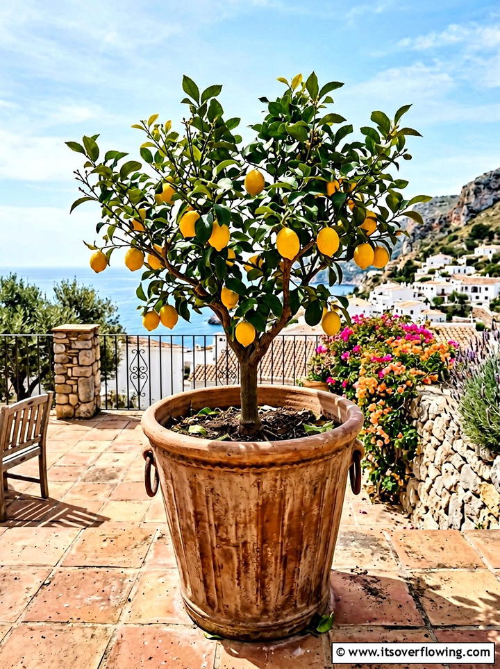 Large Bucket Fruit Tree Pot - 25 recycled garden ideas with buckets