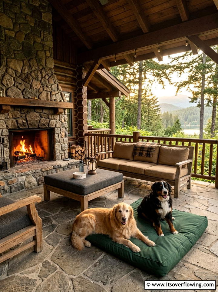 Large Dog Porch Furniture - 25 front porch ideas with dog friendly setup