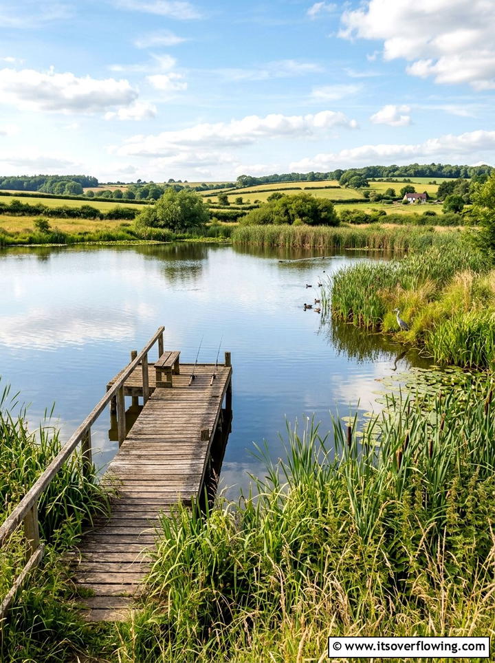 Large Natural Pond - 25 garden ideas with pond