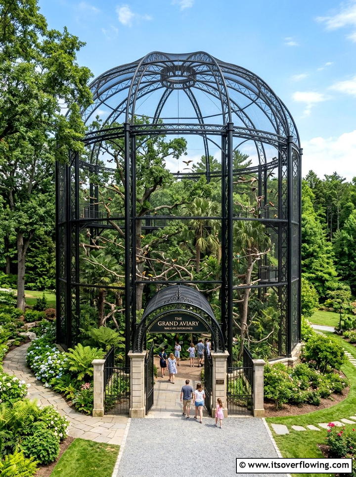 Large Walk In Aviary - 25 creative garden ideas with chicken coop gardens