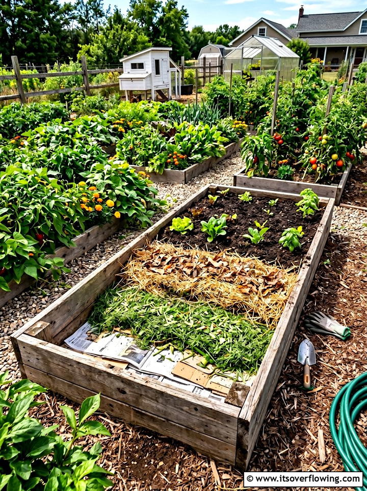 Lasagna gardening layout - 25 recycled garden ideas with newspapers