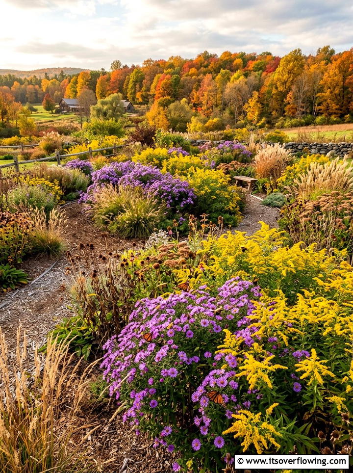 Late season pollinator garden - 25 small garden ideas with pollinator plants