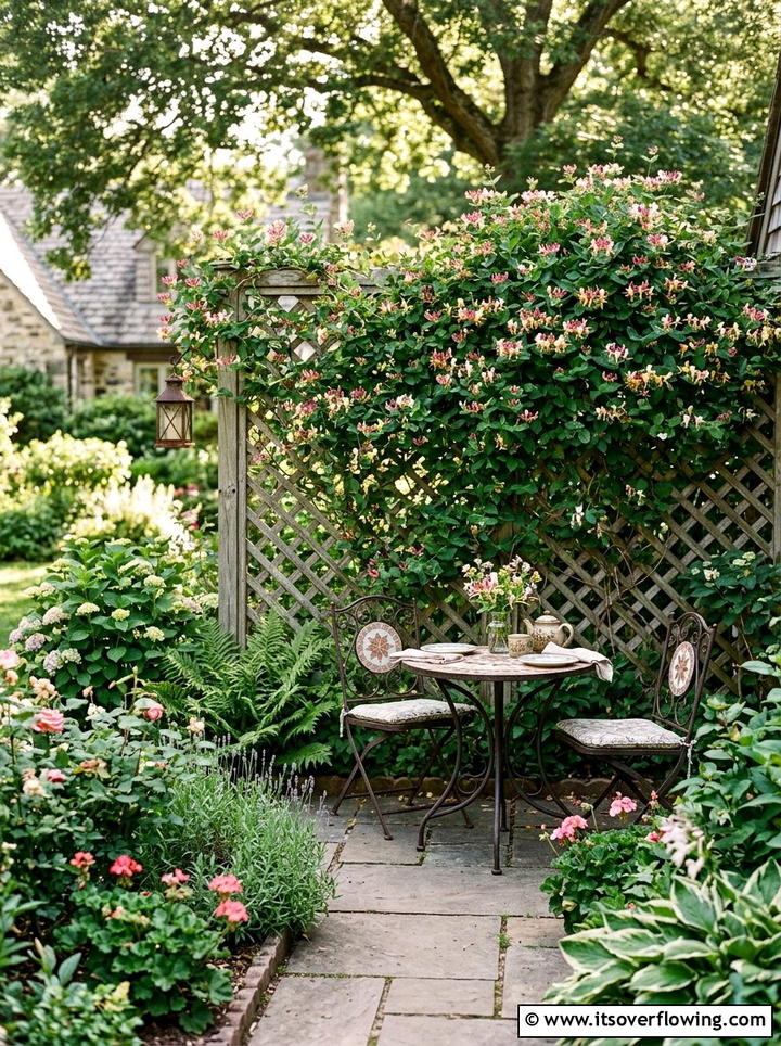 Lattice Garden Screen - 25 backyard ideas with vertical garden