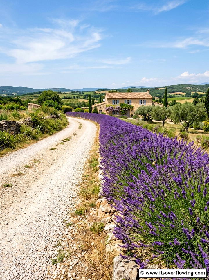 Lavender Border - 25 garden design ideas with texture