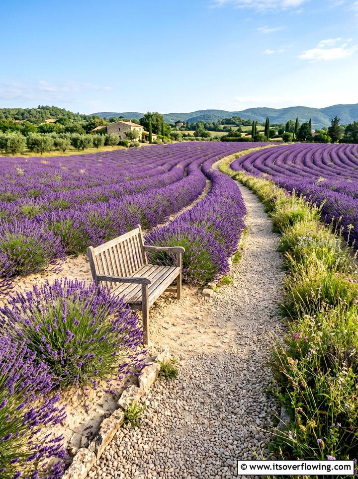 Lavender Garden Beds - 25 garden ideas for sandy soil