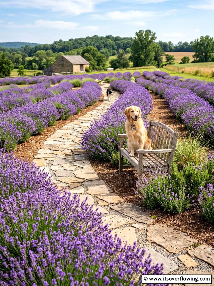 Lavender Garden For Dogs - 25 small garden ideas with pet friendly plants