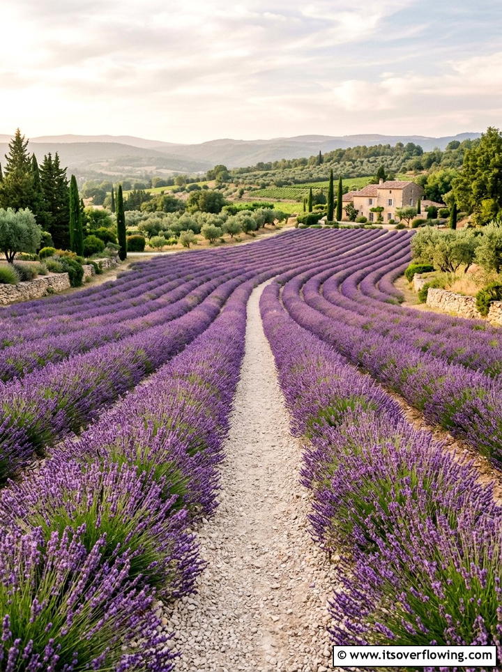 Lavender Garden - 25 backyard ideas with drought tolerant plants