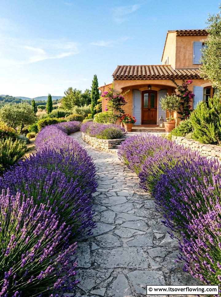 Lavender Walkway To Front Door - 25 garden ideas for curb appeal