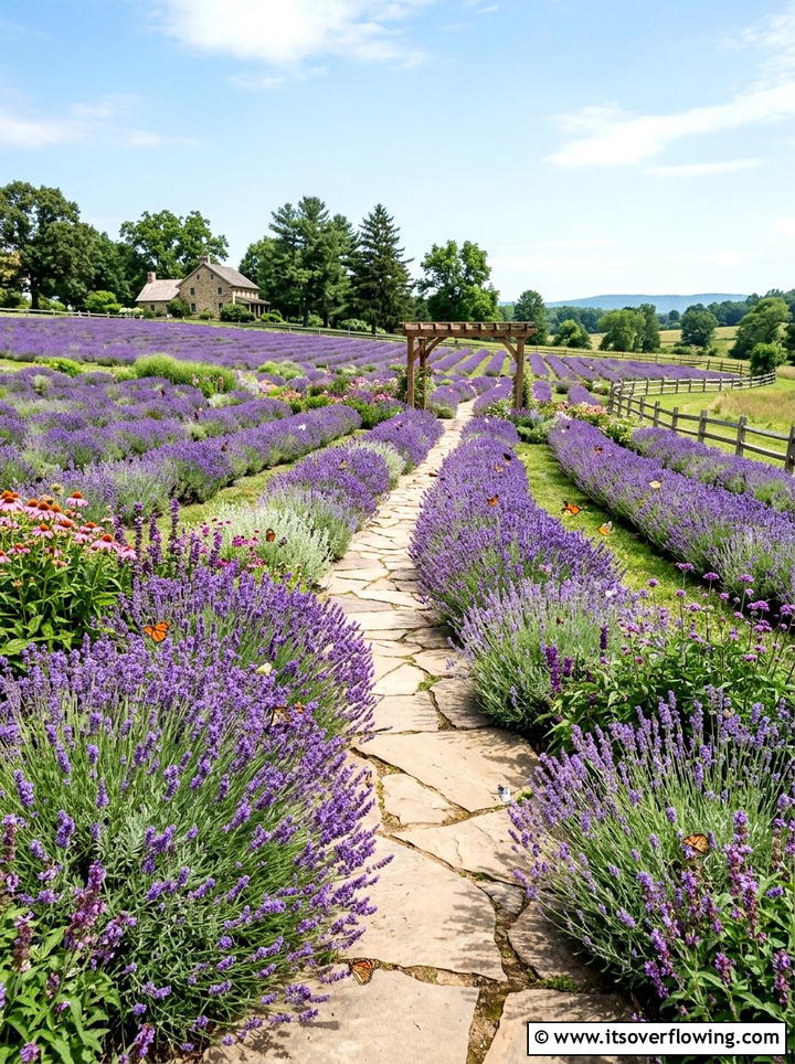 Lavender butterfly garden - 25 garden ideas for butterflies