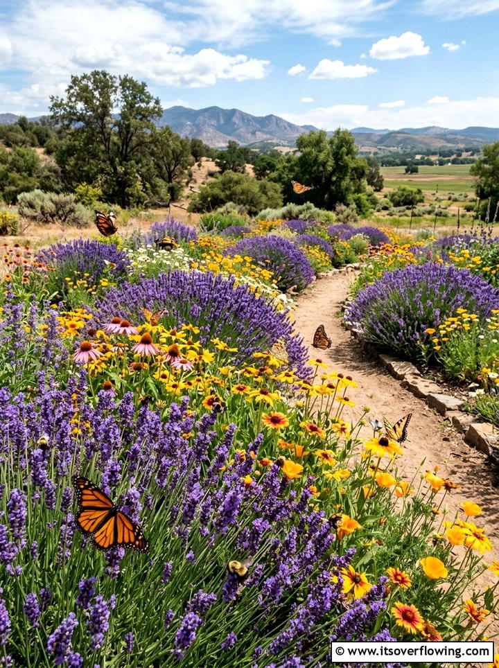 Lavender pollinator garden - 25 garden ideas with lavender