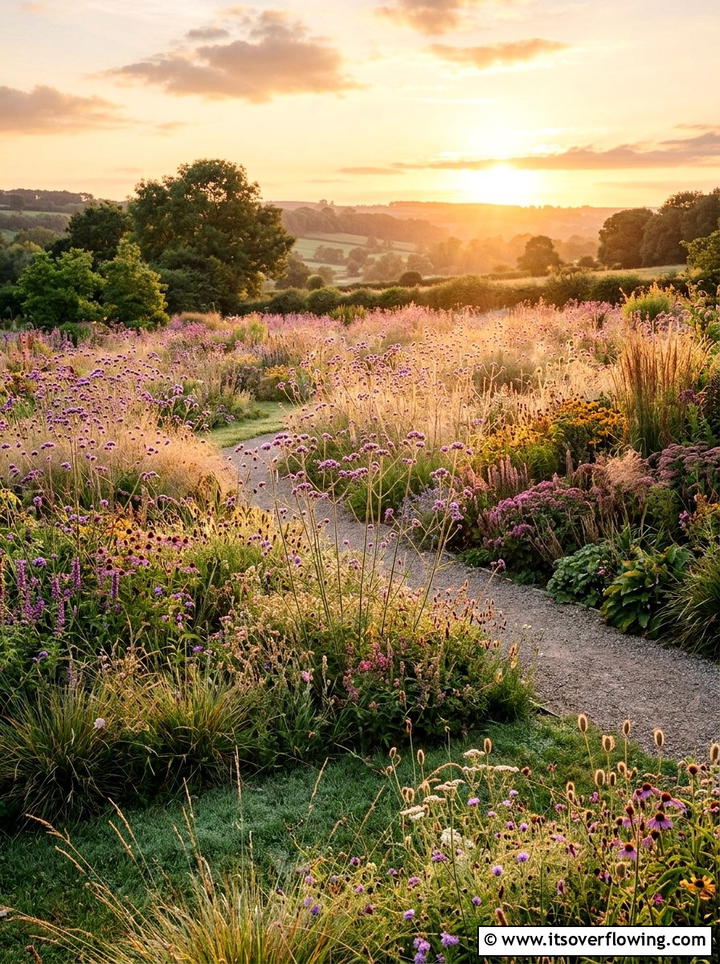 Layered Texture Meadow - 25 garden design ideas with meadows
