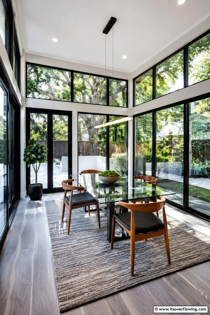 Light Filled Dining Sunroom - 30 Small Sunroom Ideas for Bright, Multi-Functional Spaces