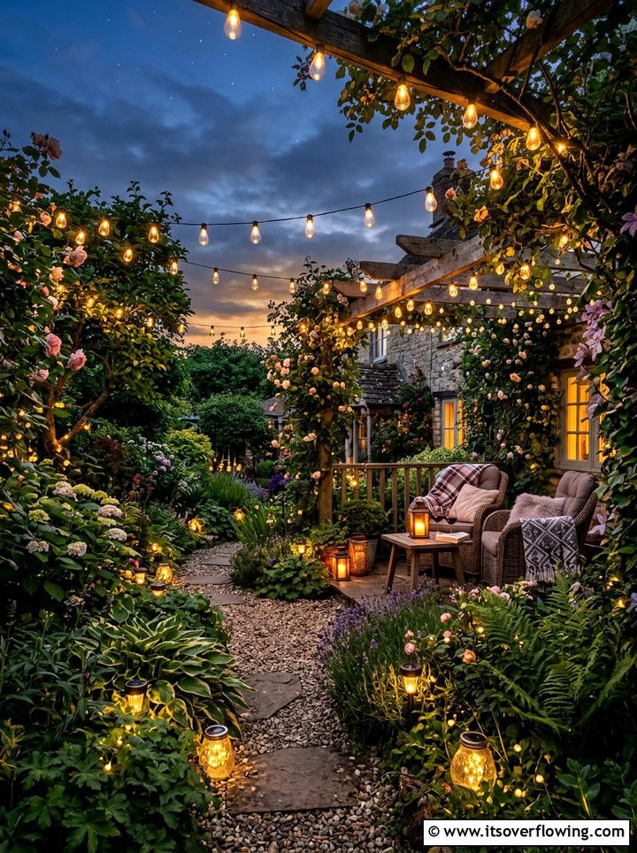 Lighting for small garden - 25 creative garden ideas for urban homes