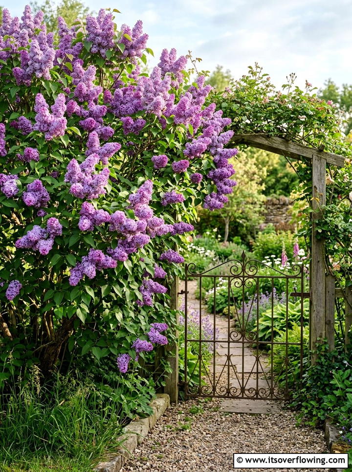 Lilac Shrub - 25 cheap garden ideas with cuttings