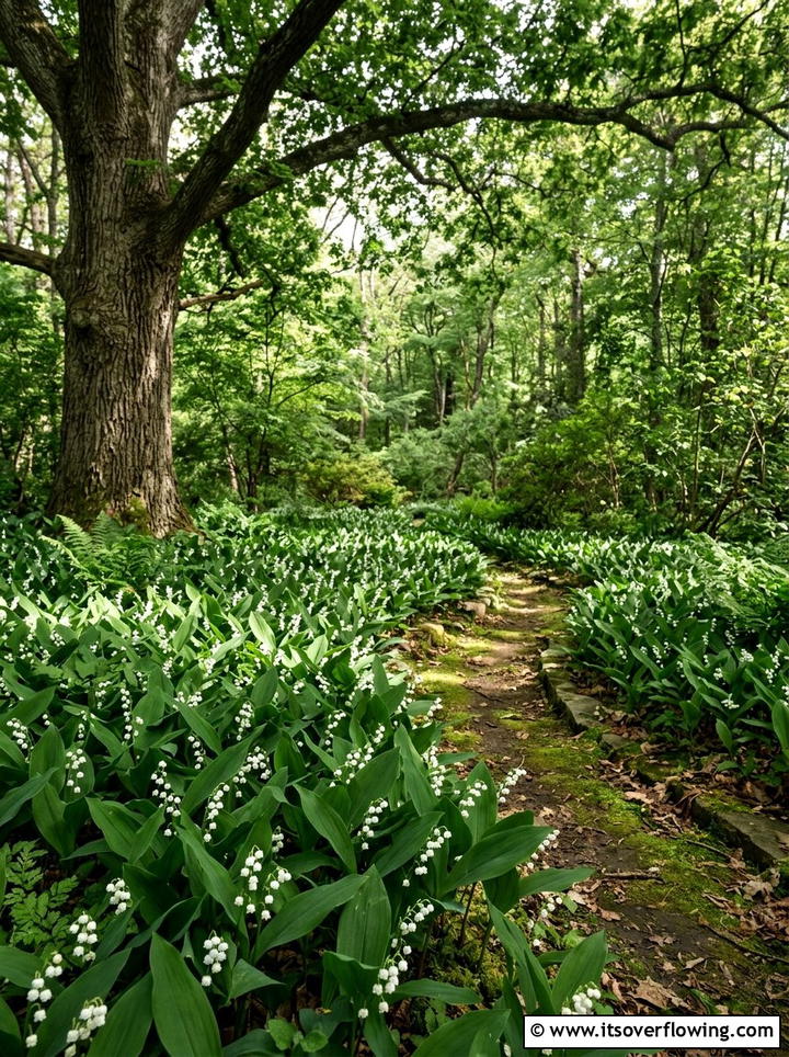 Lily Of The Valley Shade Garden - 25 creative garden ideas with fragrance gardens
