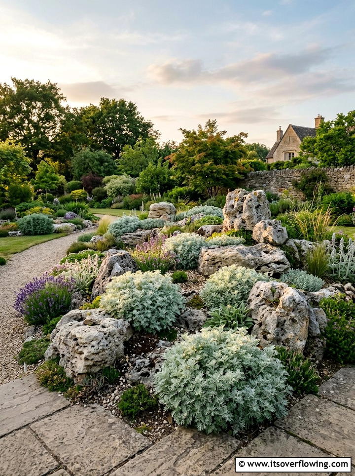 Limestone rock garden - 25 garden design ideas with rock gardens