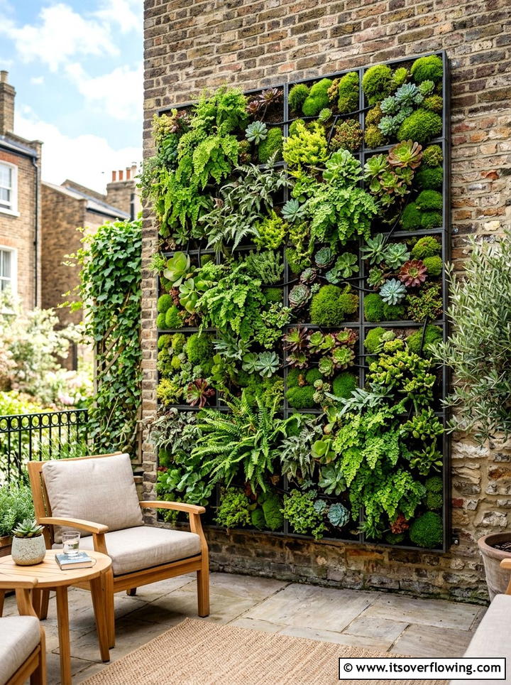 Living Wall - 25 garden ideas for privacy