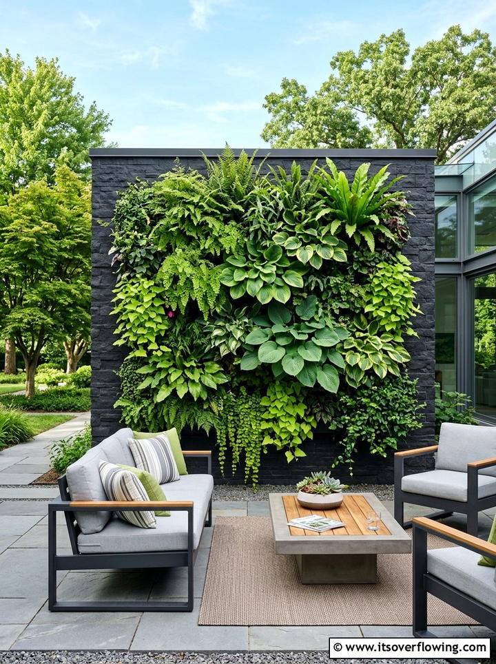 Living Wall Outdoor - 25 garden ideas with vertical gardens