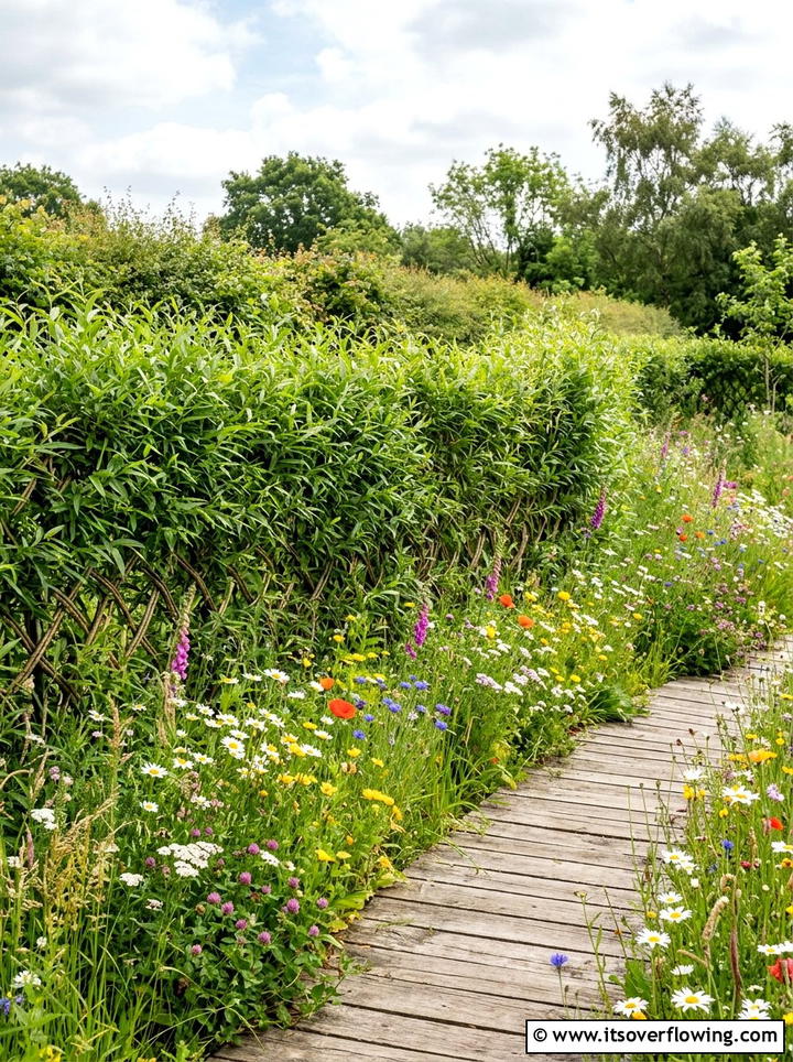 Living willow fence - 25 backyard ideas with fence