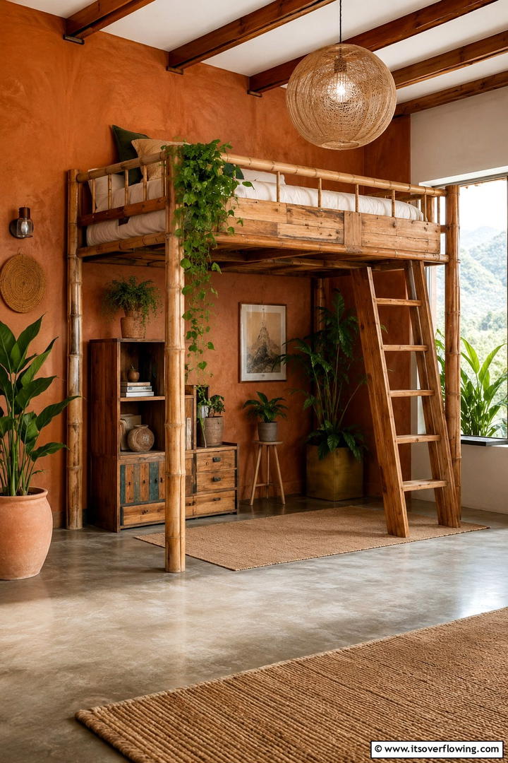 Loft Bed with Eco friendly Materials - 30 Space-Saving Loft Bed Ideas for Modern Bedrooms