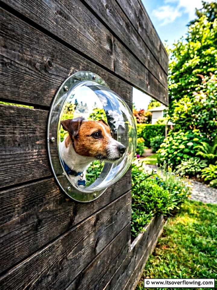 Lookout window for dogs - 25 garden ideas for pets