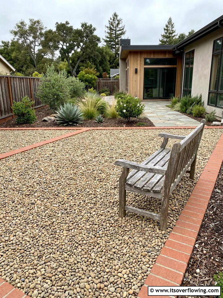 Low Maintenance Gravel Backyard - 25 backyard ideas with gravel patio