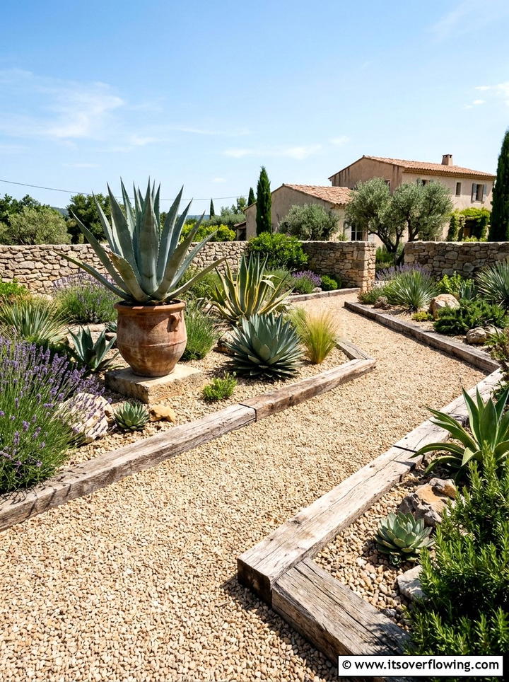Low Maintenance Gravel Garden - 25 garden ideas for townhouses