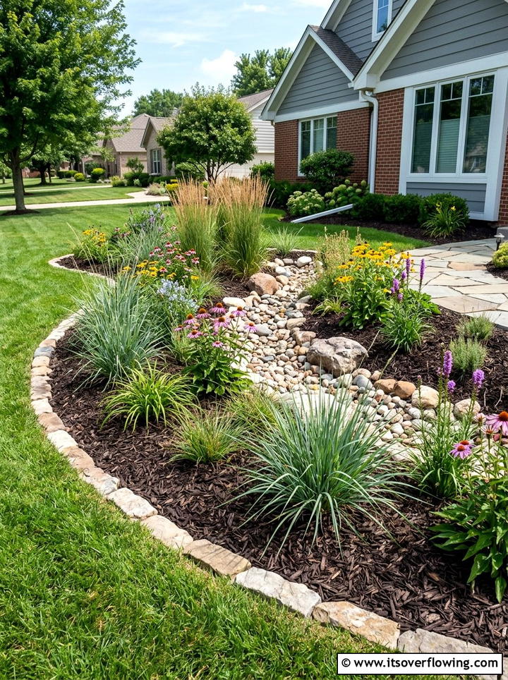 Low Maintenance Rain Garden - 25 creative garden ideas with rain gardens