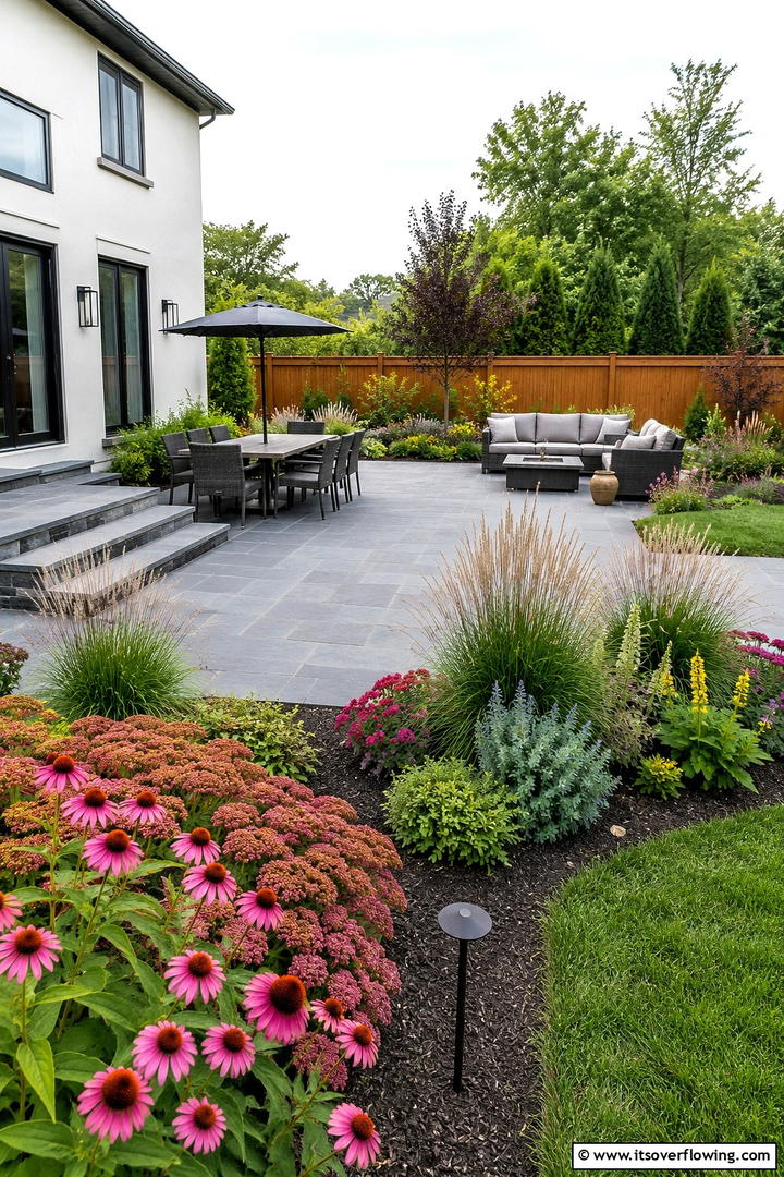 Low Maintenance Retreat - 30 Perennial Flower Bed Ideas for Year-Round Blooms