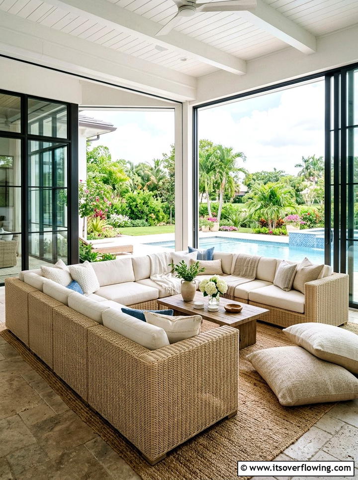 Low Profile Wicker Furniture - 25 front porch ideas with wicker furniture