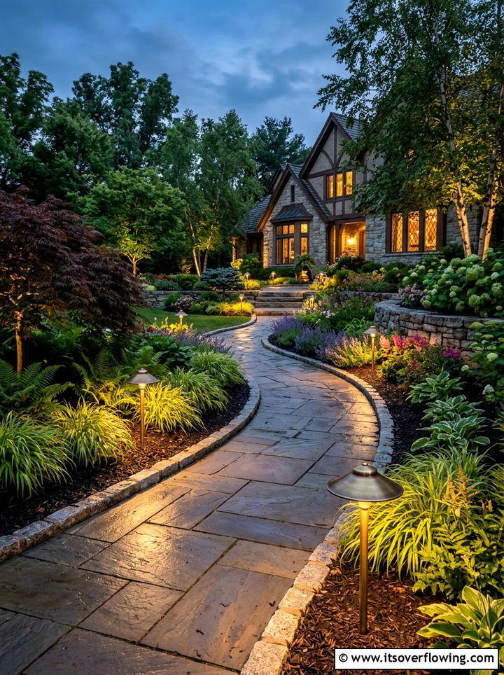 Low Voltage Landscape Lighting - 25 backyard decorating ideas with pathway lights