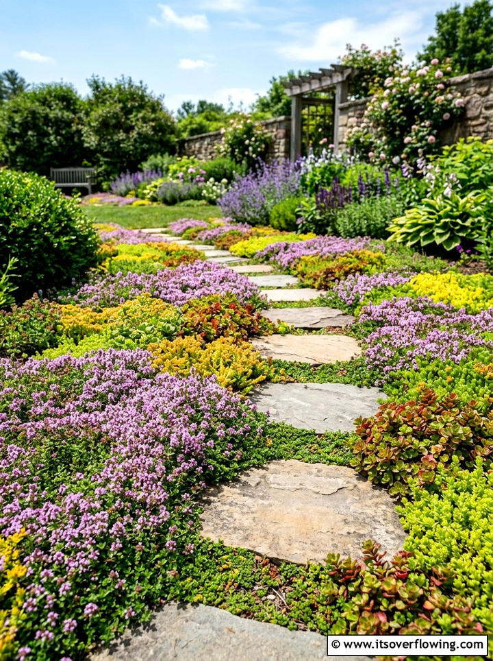 Low growing groundcover - 25 garden ideas for windy areas