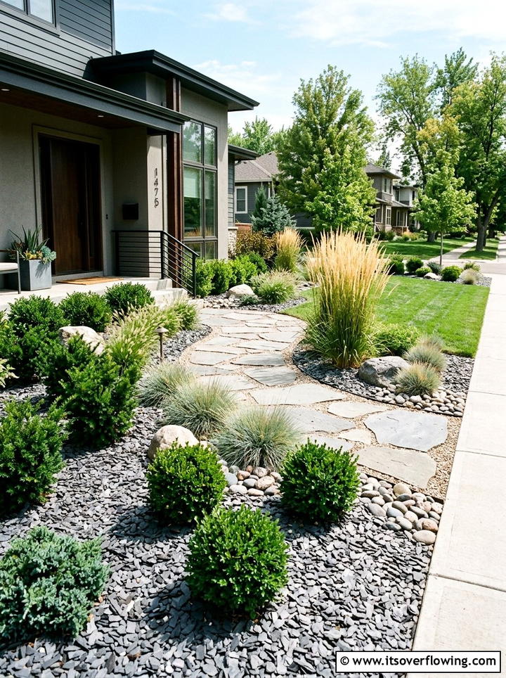 Low maintenance front yard - 25 garden design ideas for projects