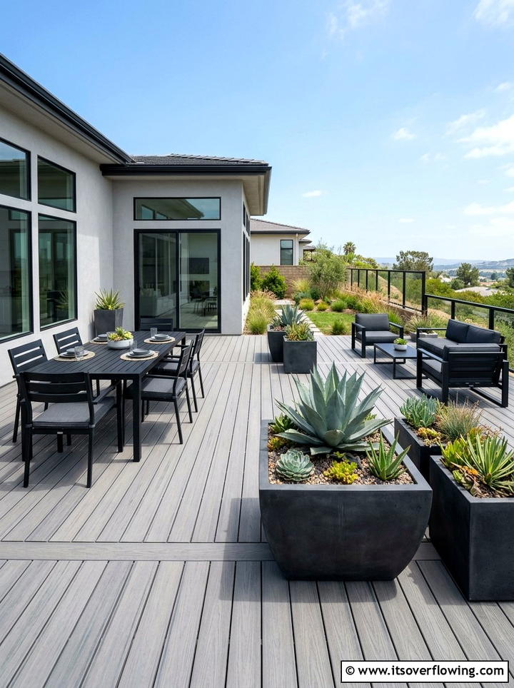 Low maintenance patio - 25 garden ideas with patio
